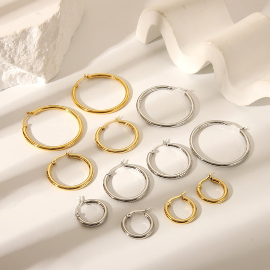 Neraid hoops earrings