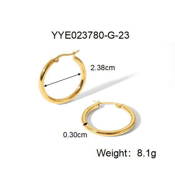 Neraid hoops earrings