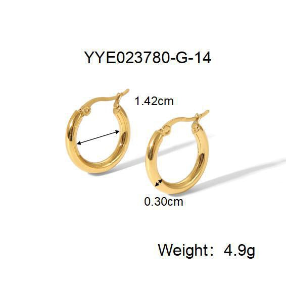 Neraid hoops earrings