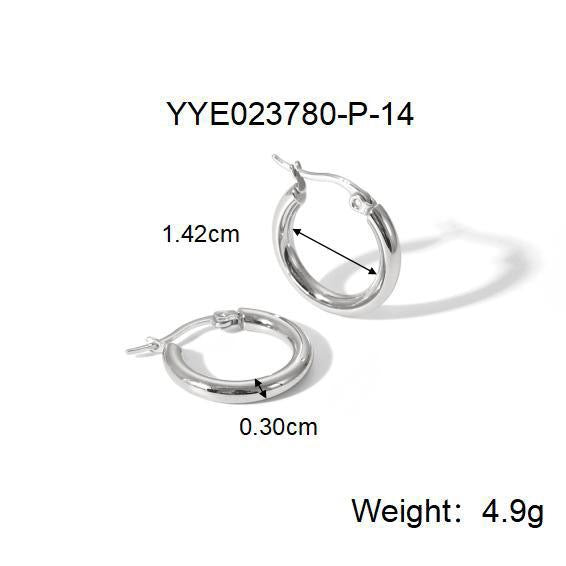 Neraid hoops earrings