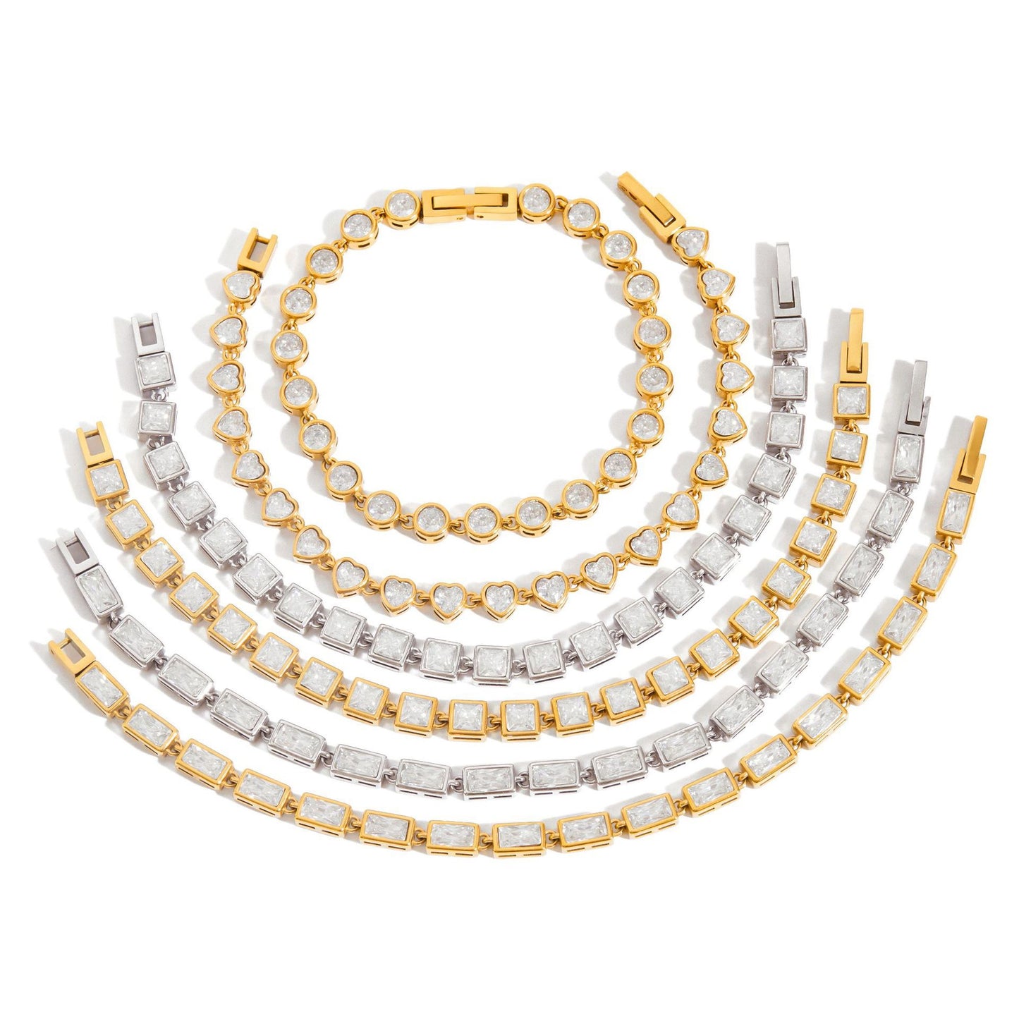 Full stars rock bracelets