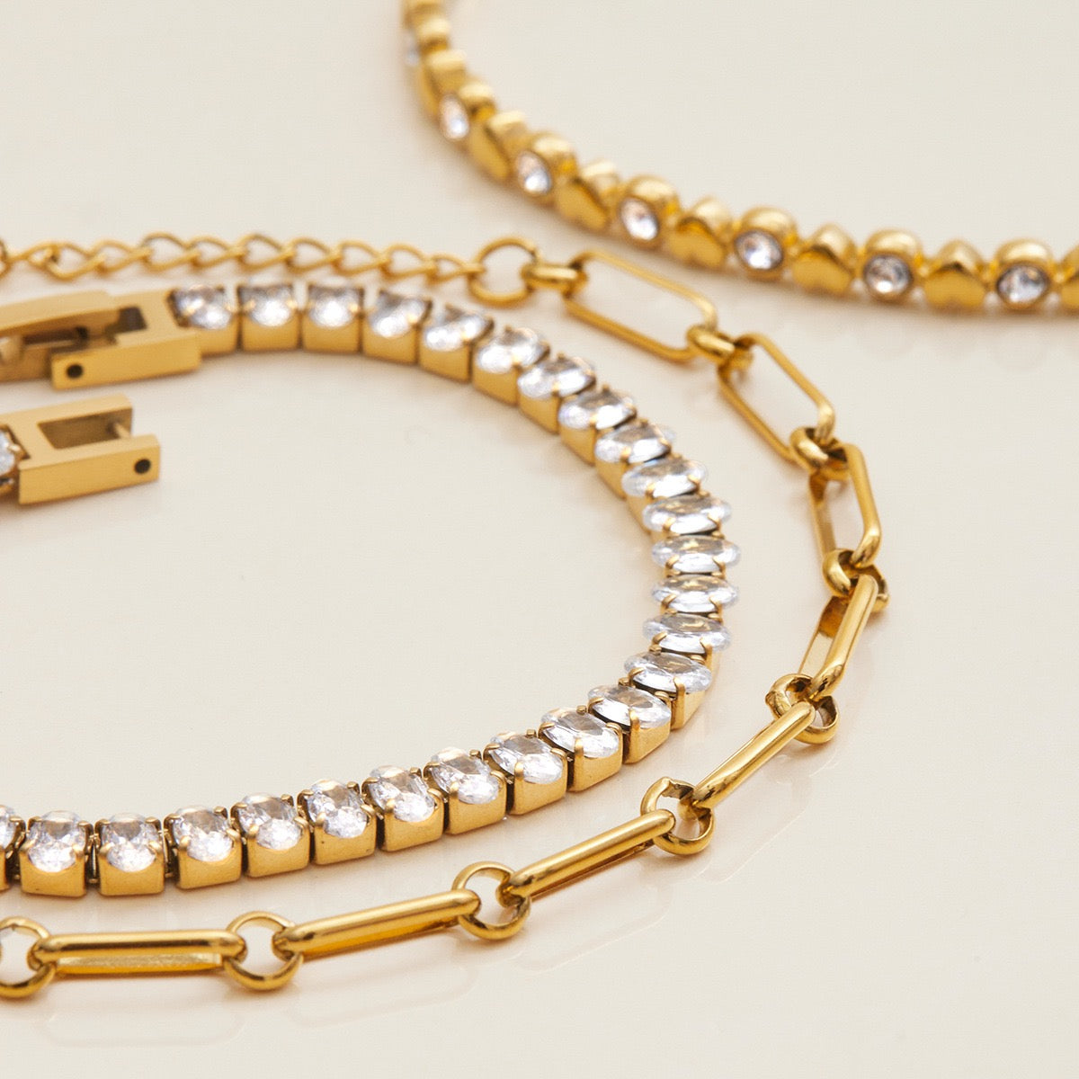 Full stars belt bracelet