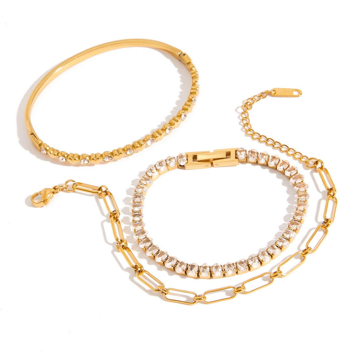 Full stars belt bracelet