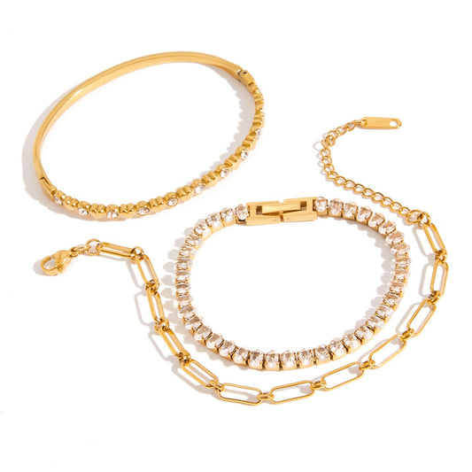 Full stars belt bracelet