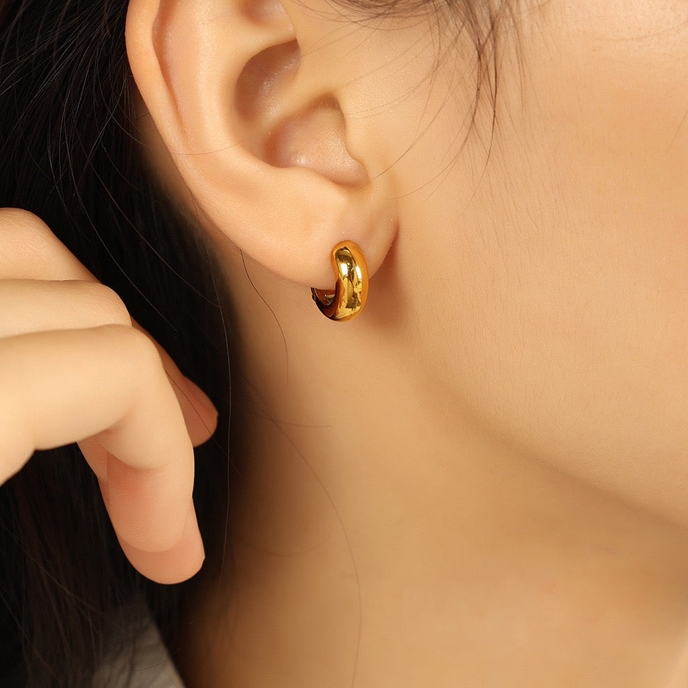 Moni dainty hoops earrings