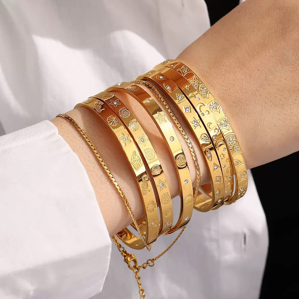 Bondi ocean summer bangles