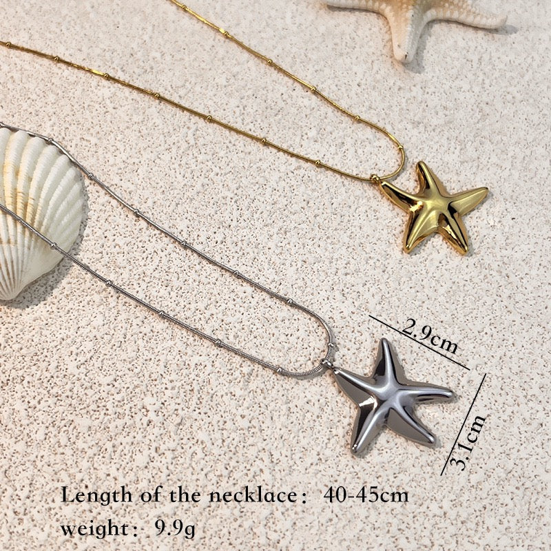 Sally starfish necklace