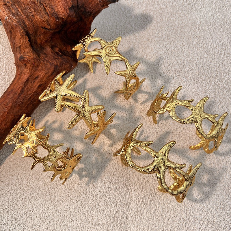 Starfish bangles