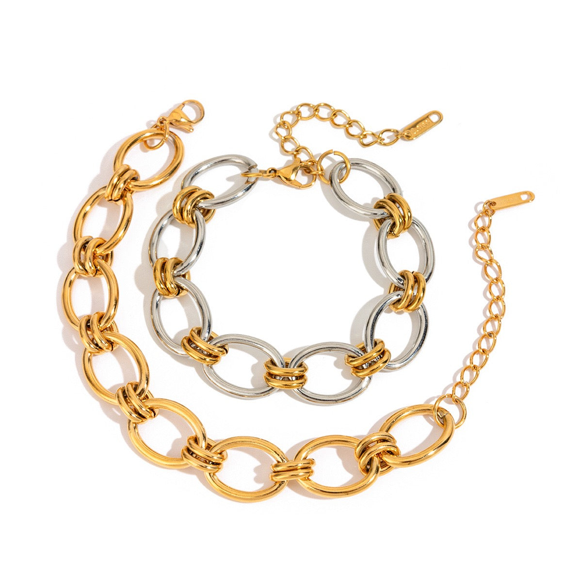 Knots hoop bracelets