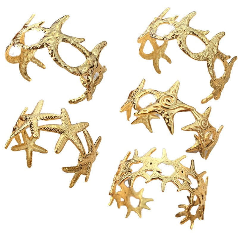 Starfish bangles