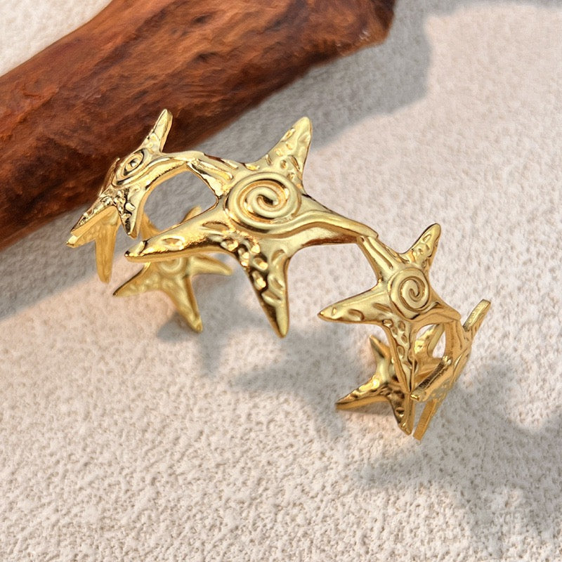 Starfish bangles