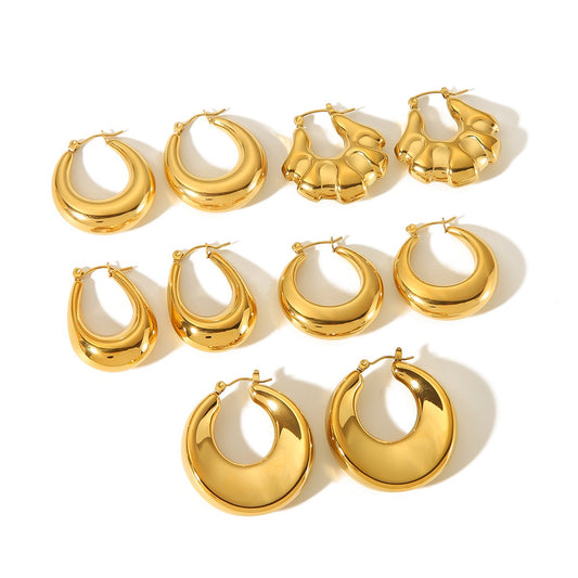 Gokota hoop earrings