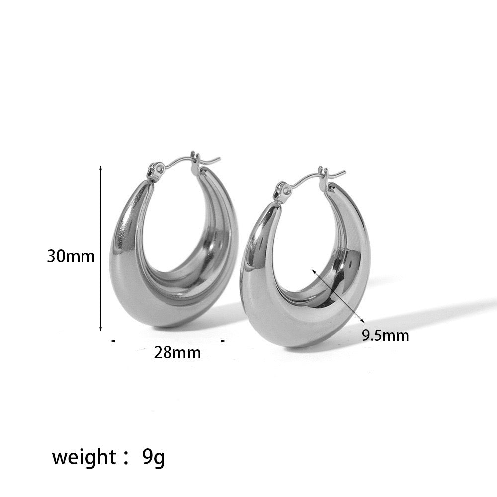 Gokota hoop earrings