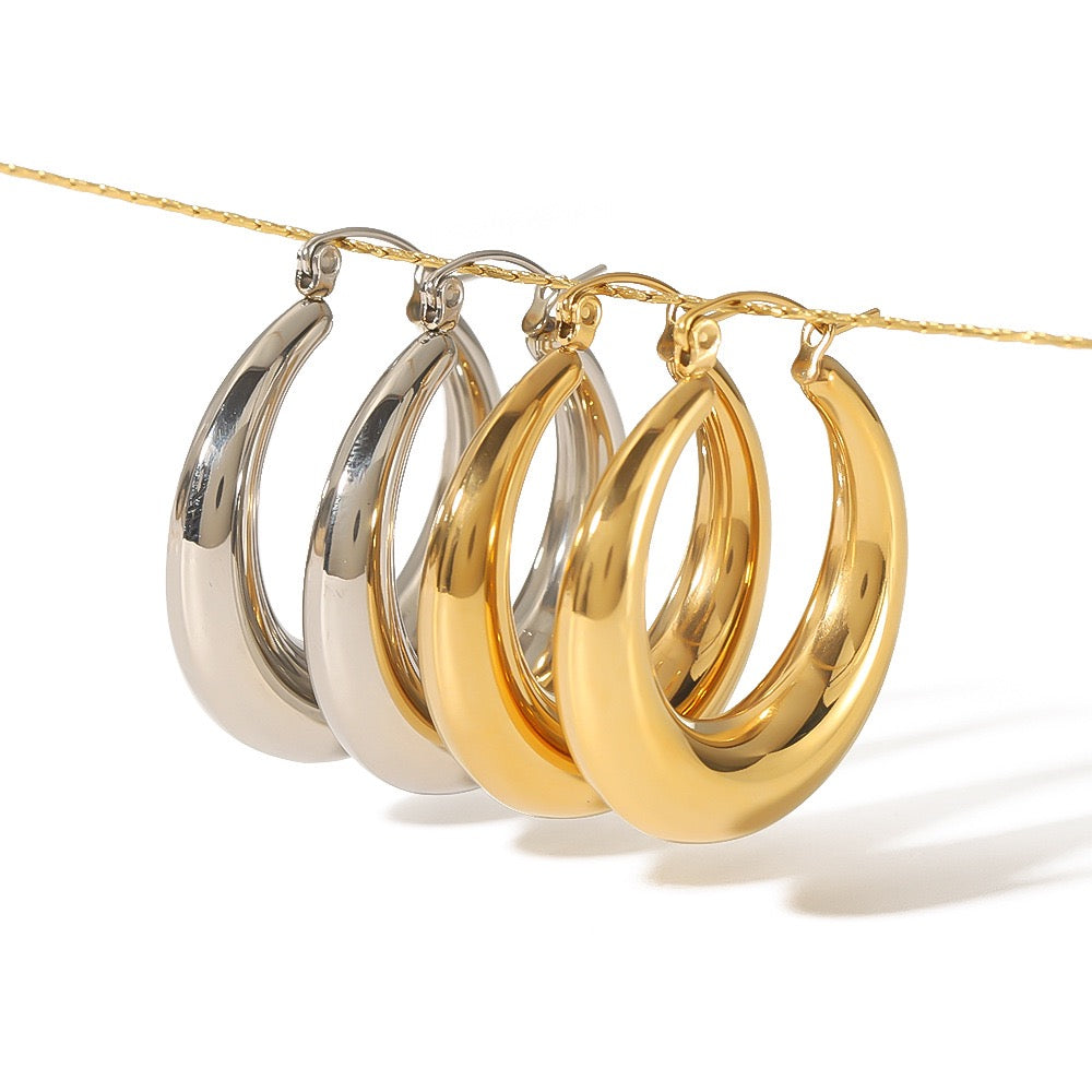 Gokota hoop earrings