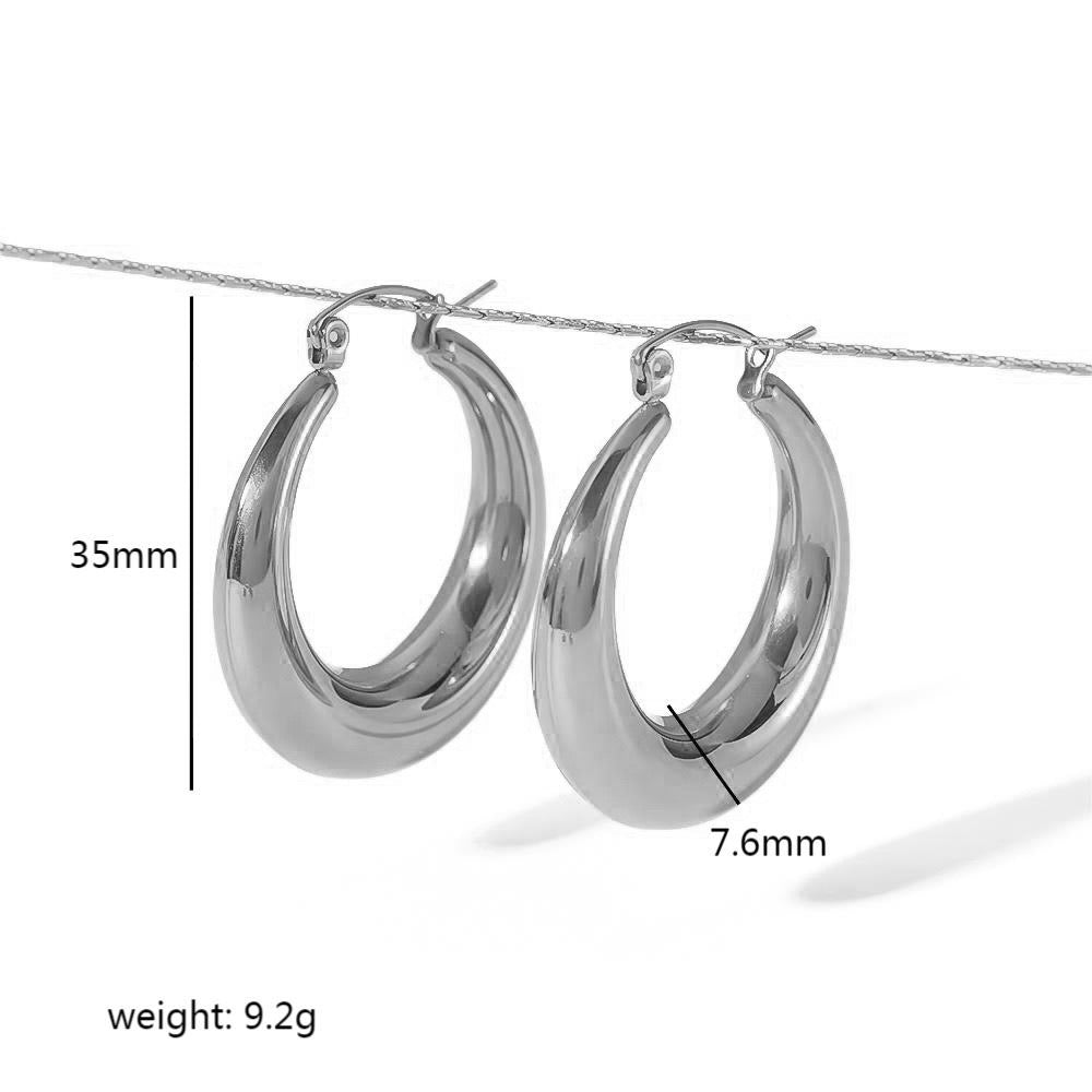 Gokota hoop earrings