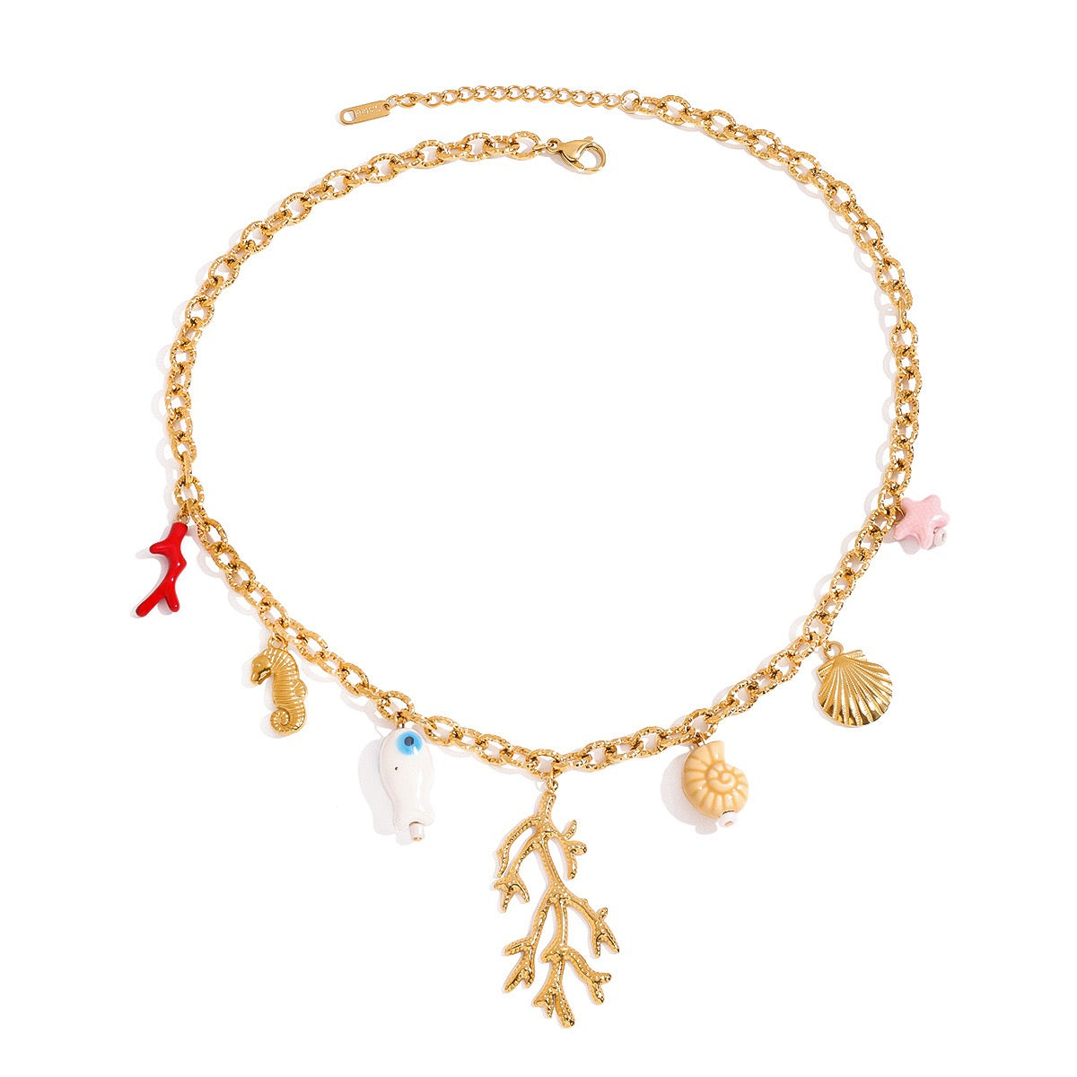Coral charm set