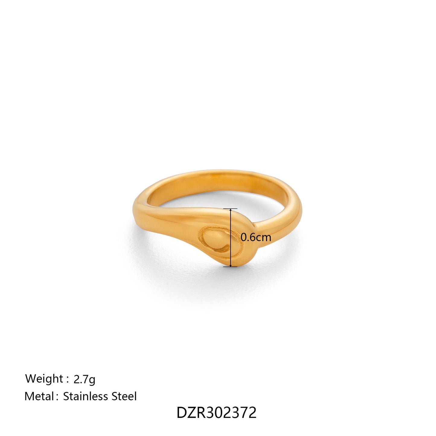 Agape Swirl couple of rings