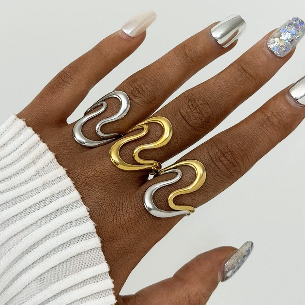Tiamo wave rings