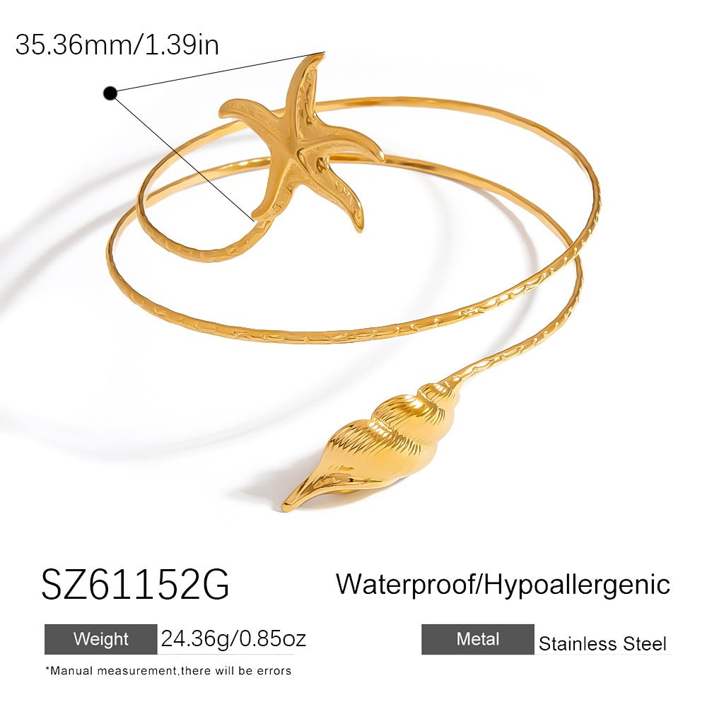 Summer arm bangles / arm bracelets