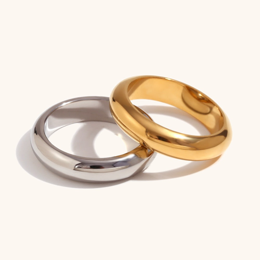 Kairos plain band rings