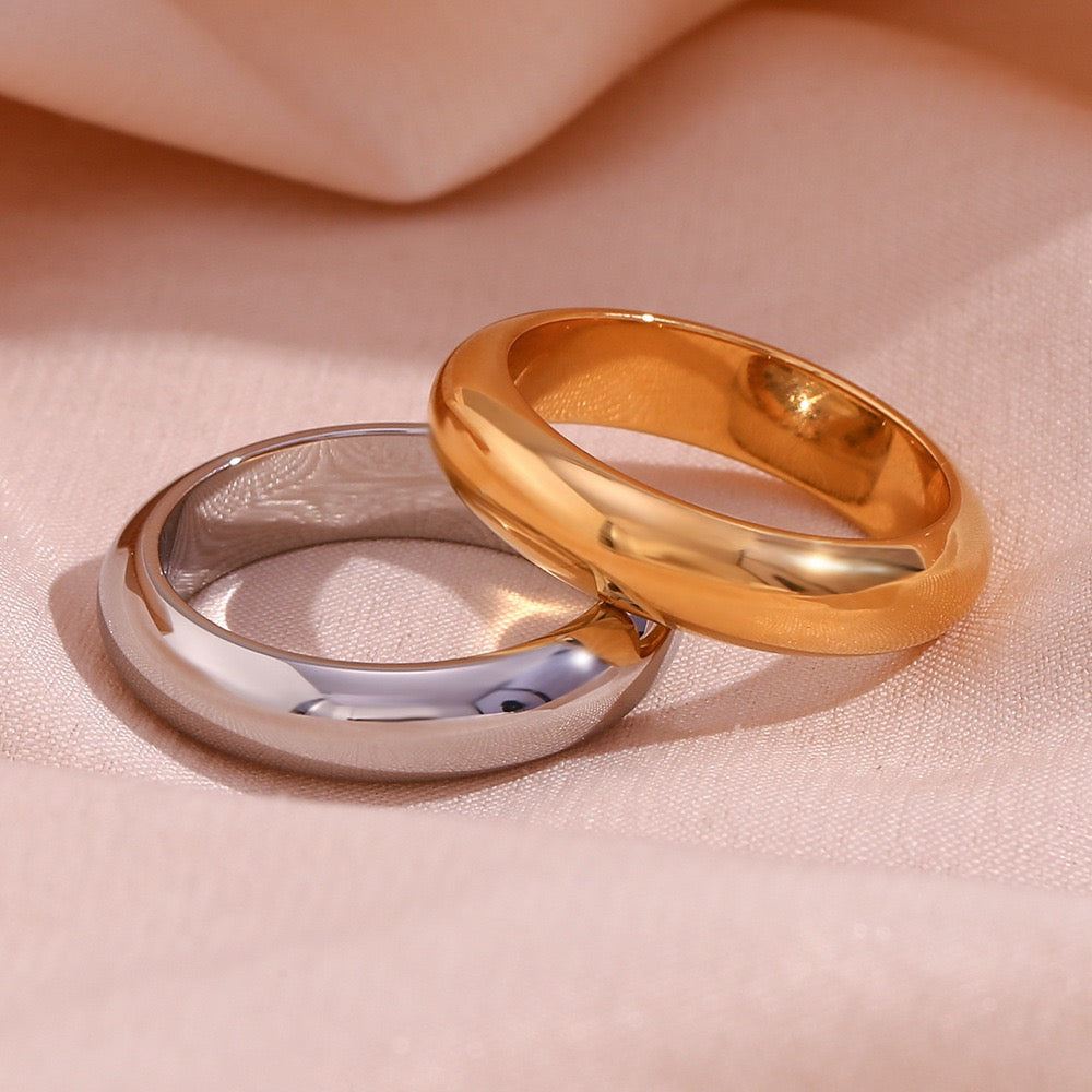 Kairos plain band rings
