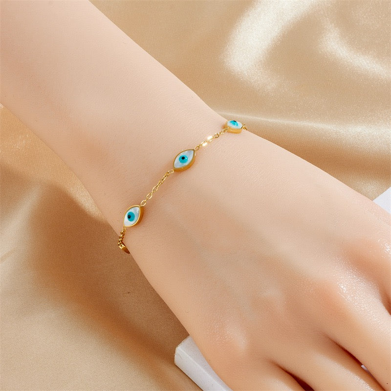 Evil eye bracelet