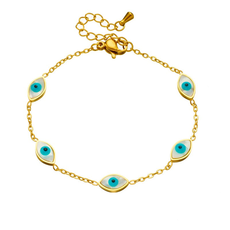 Evil eye bracelet