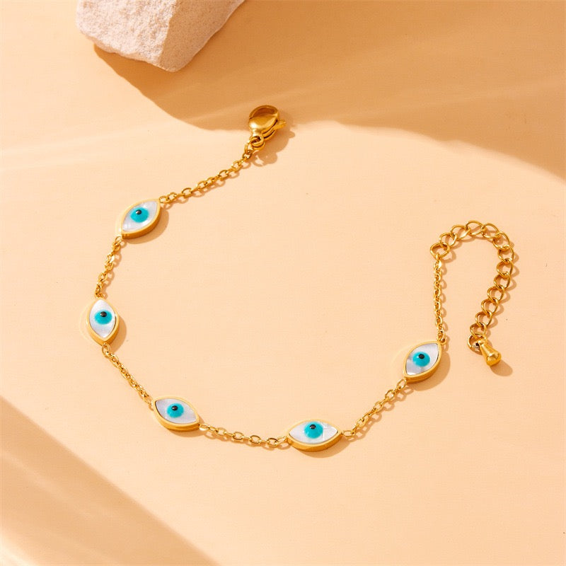 Evil eye bracelet