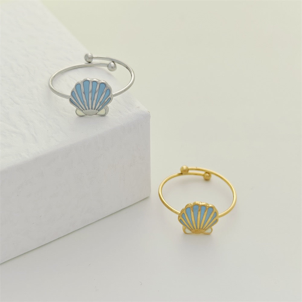 Blue shell rings