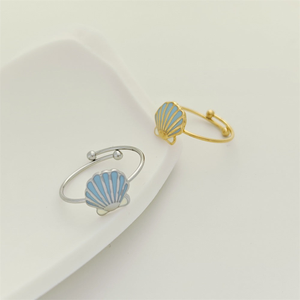 Blue shell rings
