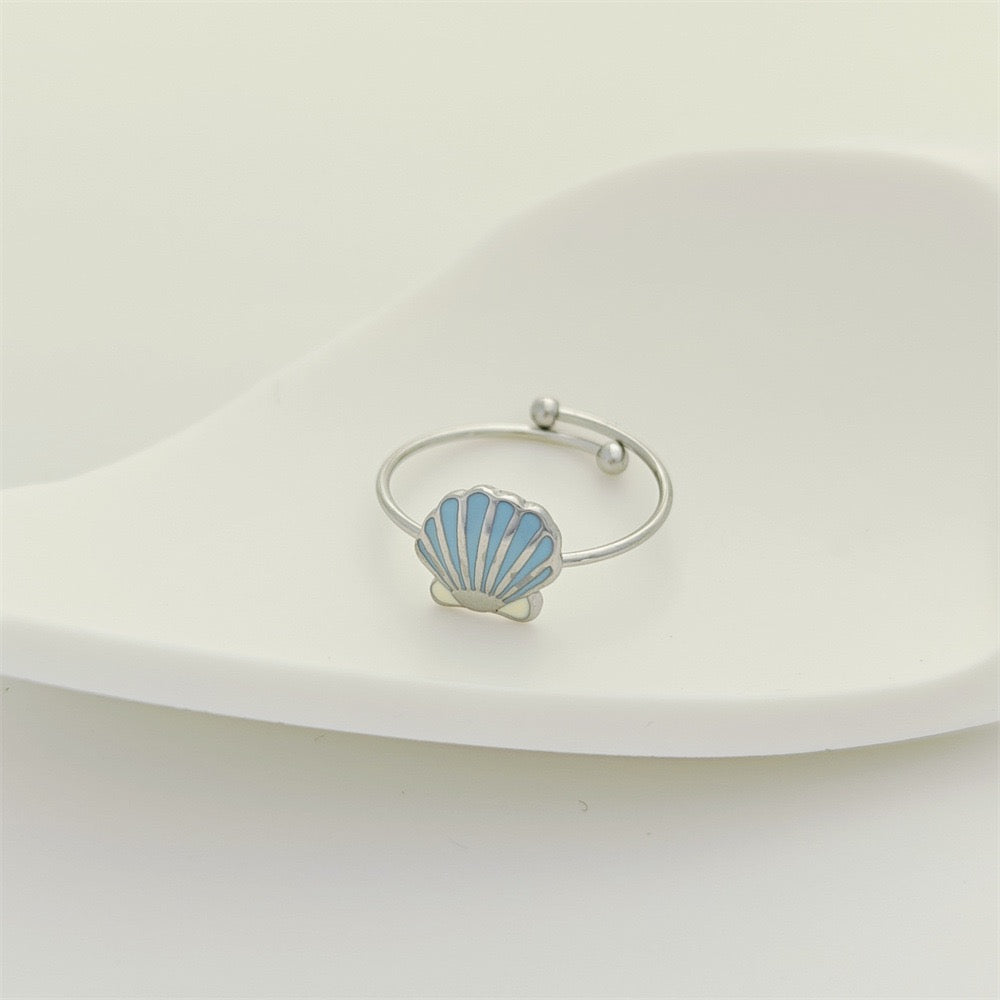Blue shell rings