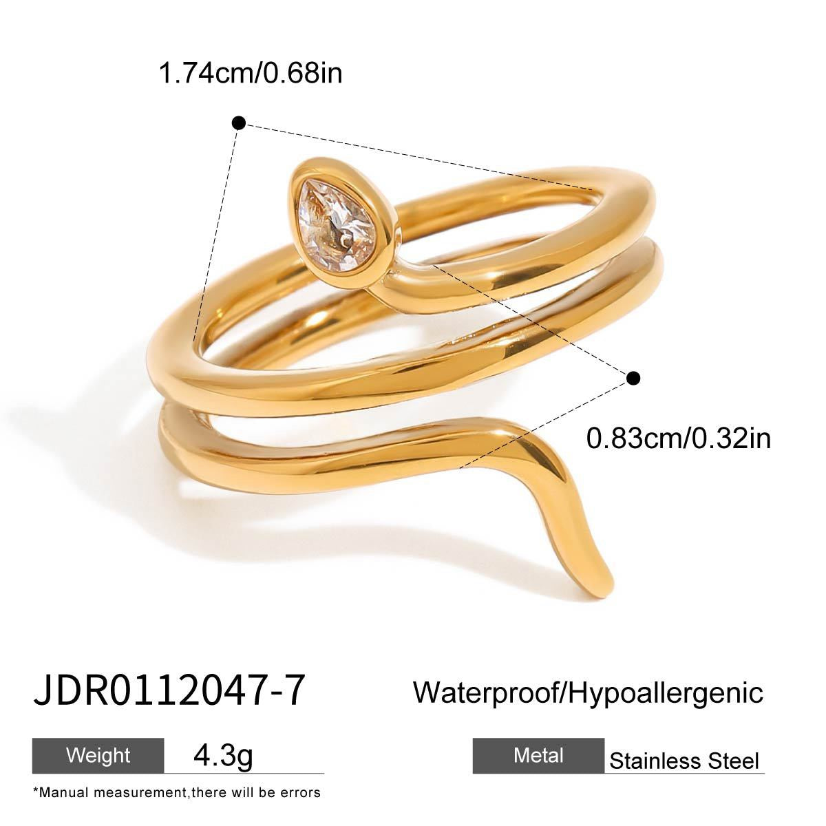 Snake circul ring