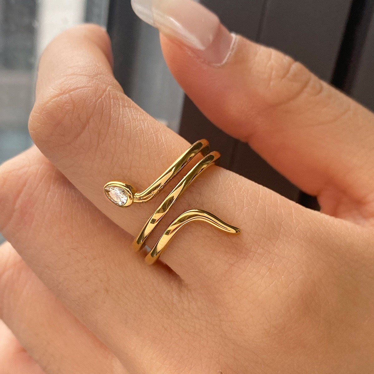 Snake circul ring
