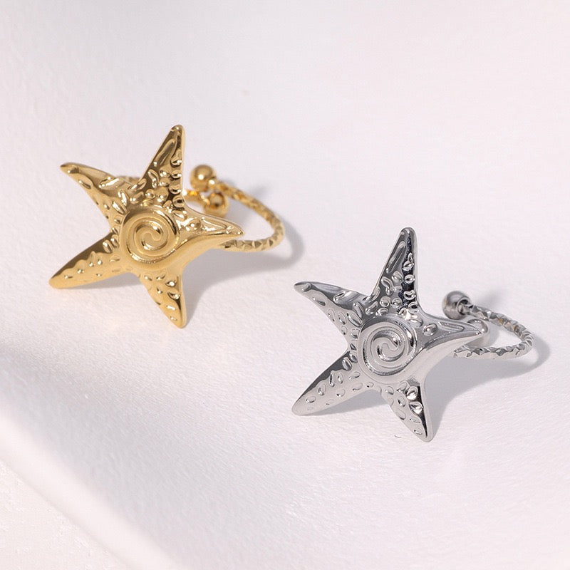 Yeelen swirl starfish rings