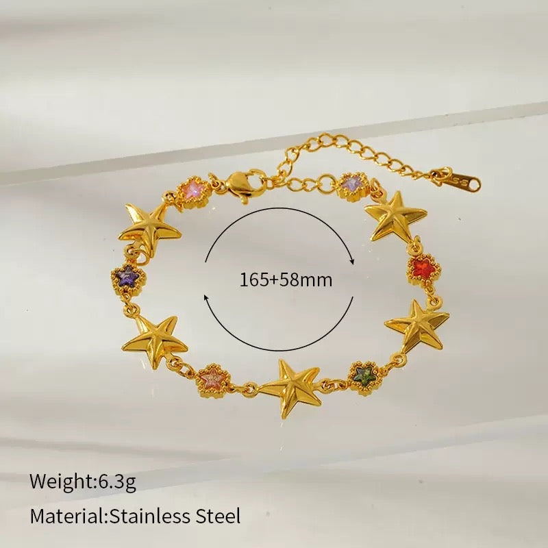Starfish charm bracelets
