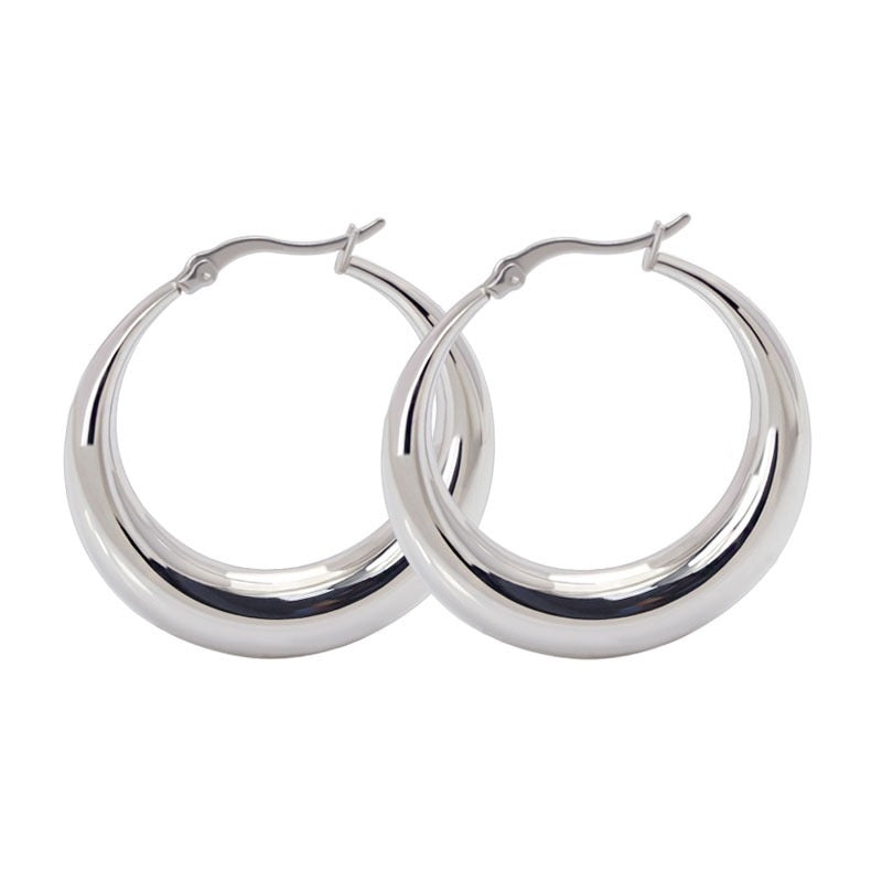 Amore hoops earrings