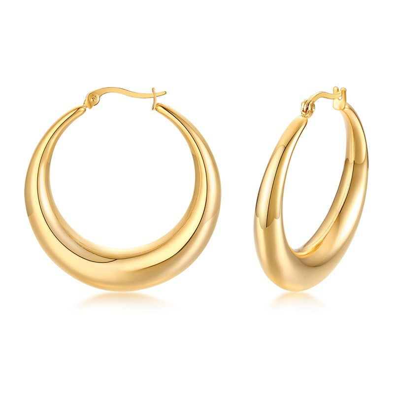 Amore hoops earrings