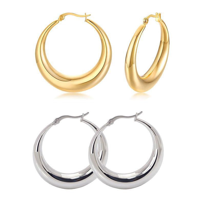 Amore hoops earrings