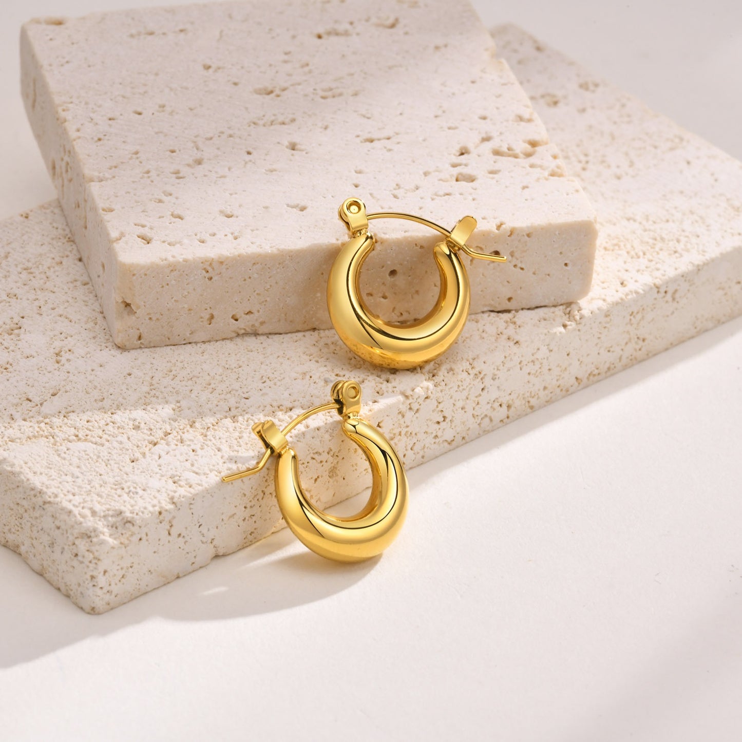 Amore hoops earrings