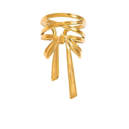 Cameron Ribbon bow rings