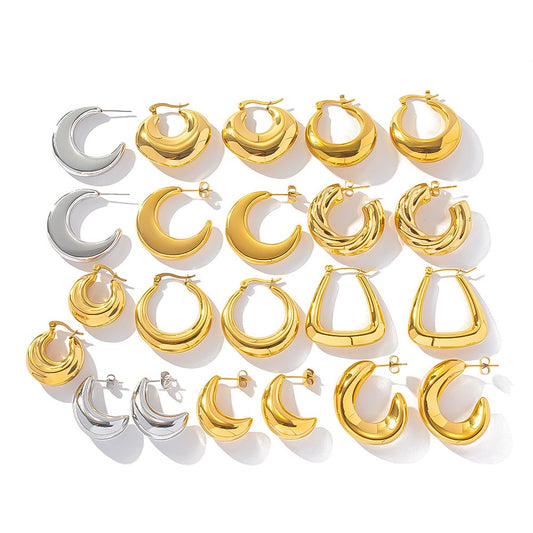 Lsland Classic hoops earrings