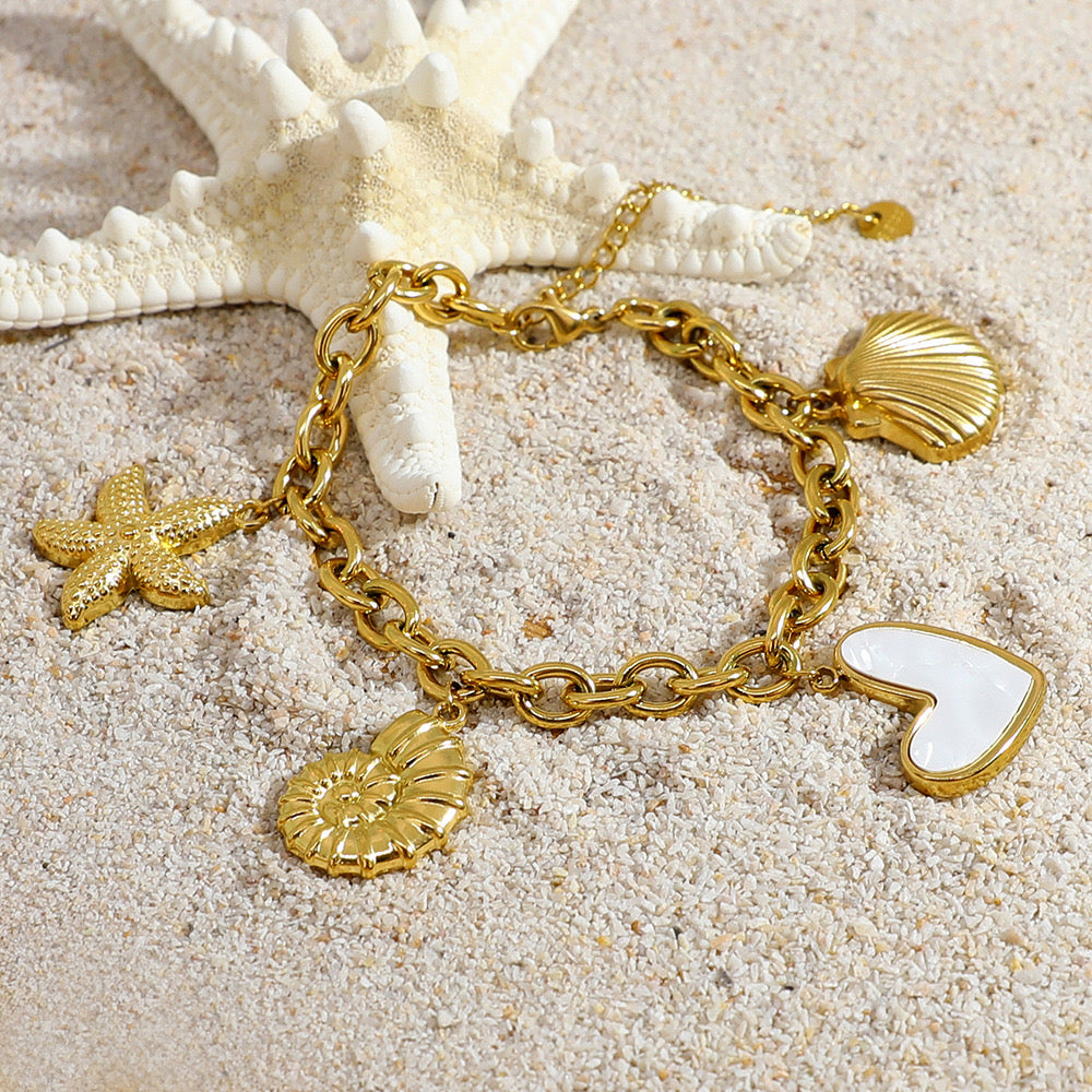 Bondi Katie ocean charm bracelet