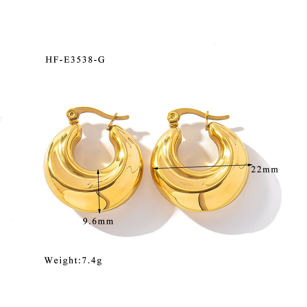 Lsland Classic hoops earrings