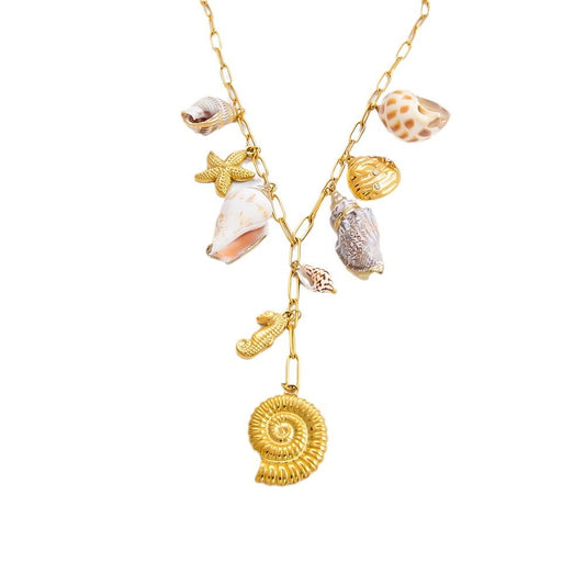 Bondi Julian summer shell necklace