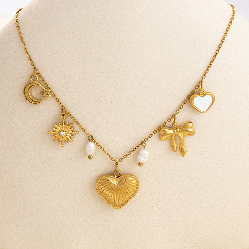 Bondi Yuki summer handmade  charm necklaces