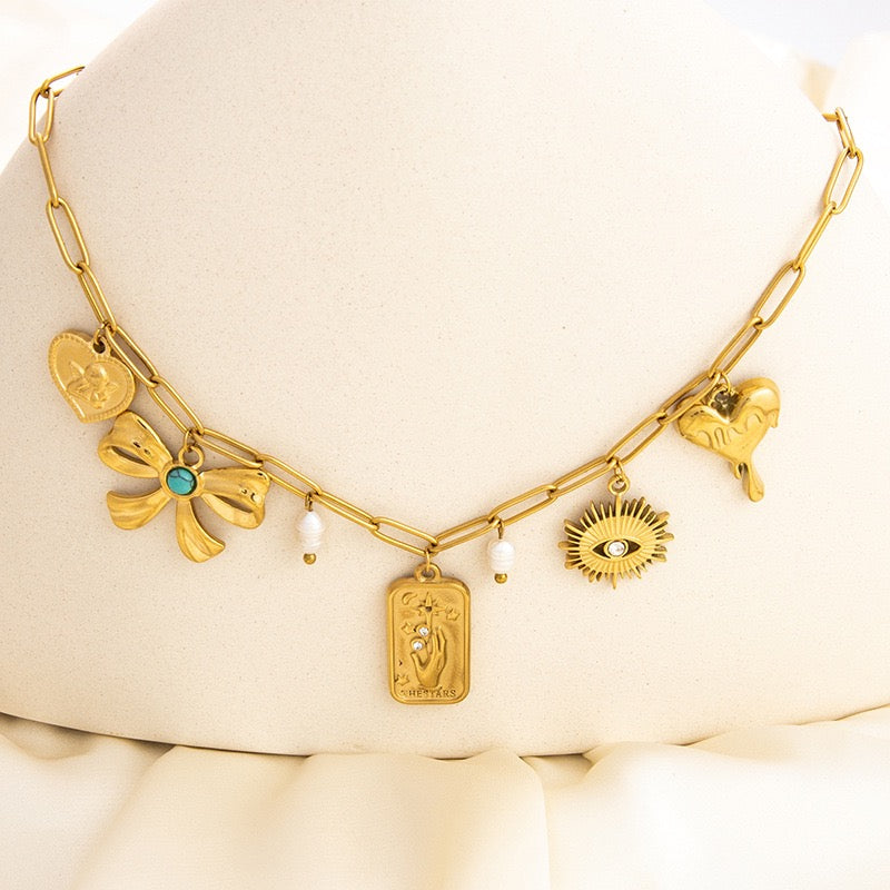 Bondi Yuki summer handmade  charm necklaces