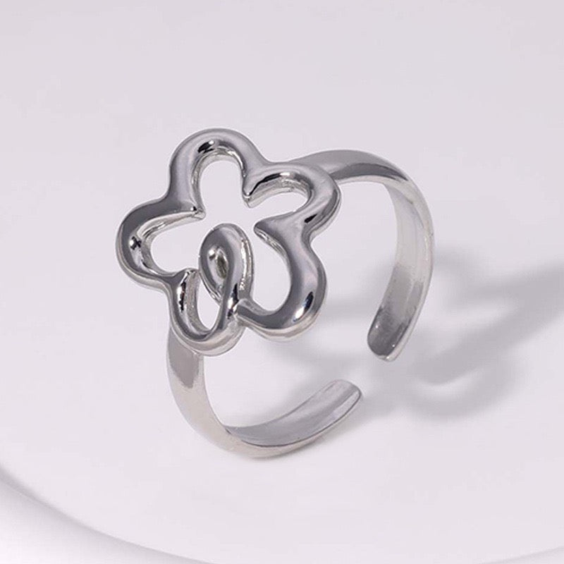 Flower lines rings
