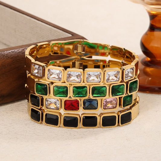 Rainbow rocks bangles