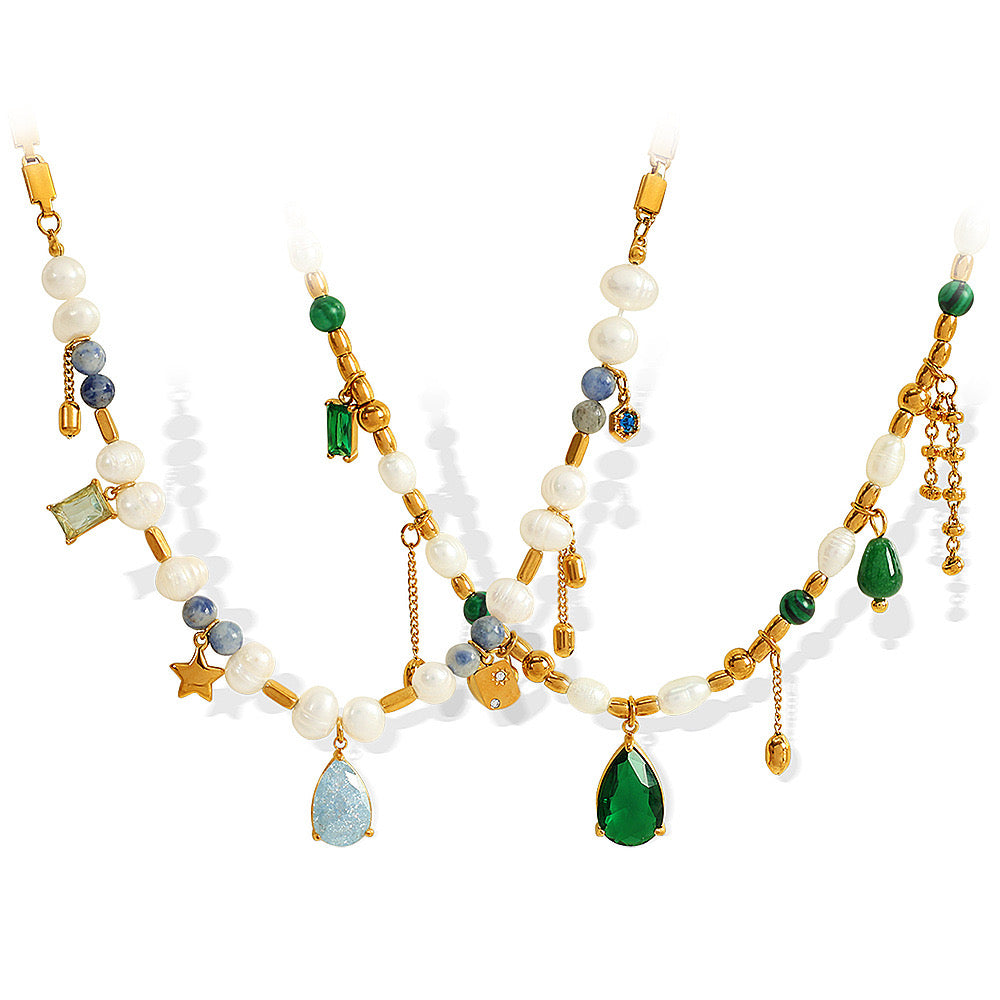 Chandellia Freshwater pearls necklace