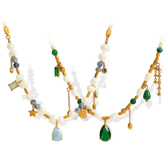 Chandellia Freshwater pearls necklace